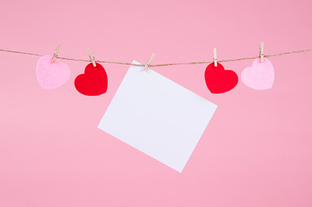 Valentine card containing card, valentine, and valentines day, a Holiday Photo by Siân C Photography