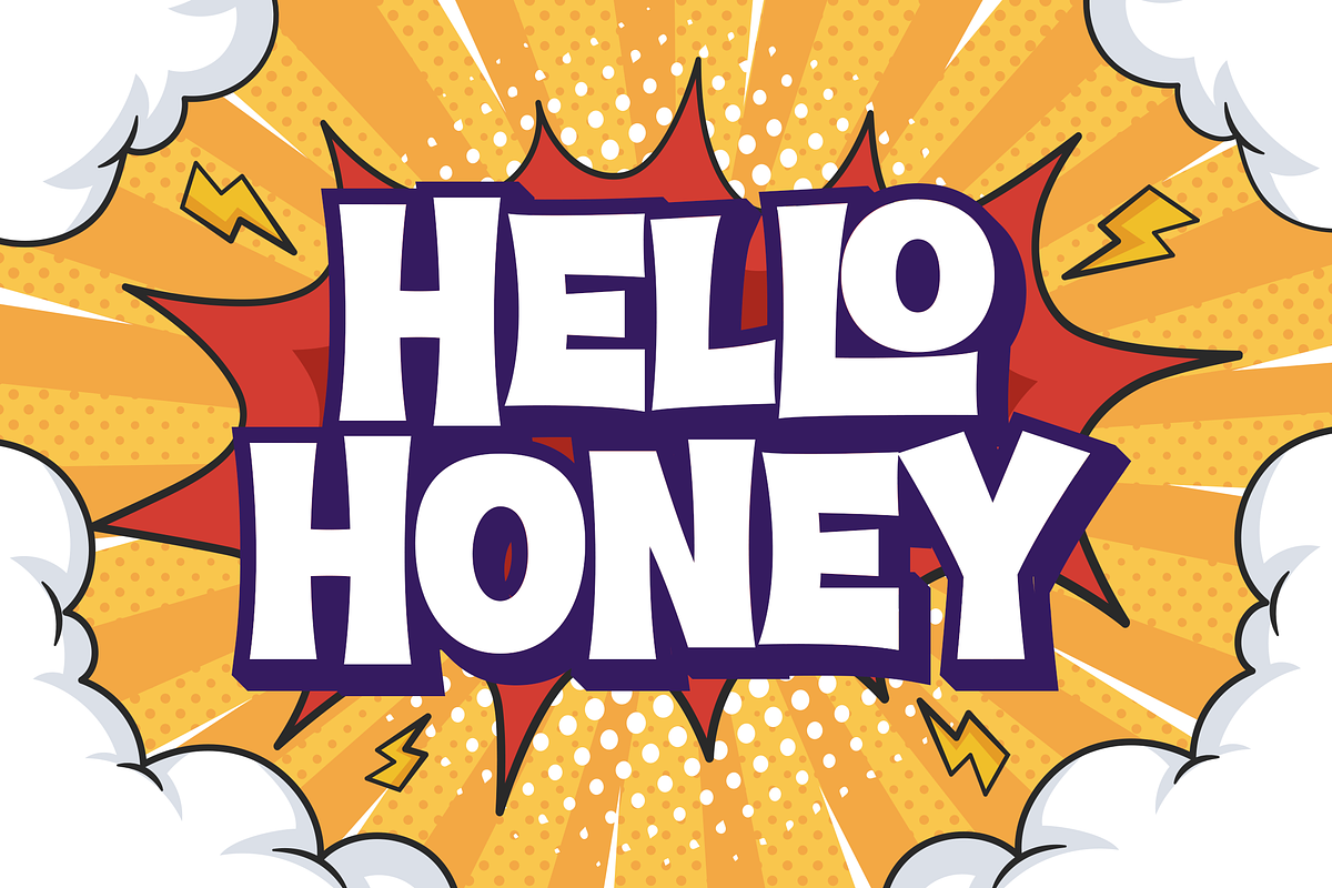Comic jungle a playful cartoon font, a Sans Serif Font by Blankids Studio (Photo 5 of 12)