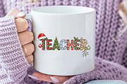 Christmas Teacher png, an Illustration by Designworld (Thumbnail 5 of 5)