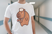 Medical Capybara Clipart, a Healthcare Illustration by Palau (Thumbnail 2 of 10)
