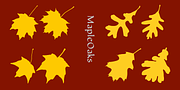 MapleOaks, a Symbol Font by Ingrimayne Type (Thumbnail 4 of 5)