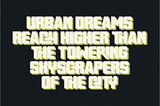 Urban Block - Bold Display Sans, a Sans Serif Font by Pian45 Studio (Thumbnail 2 of 8)