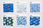 On The Lake | Vector Patterns Set, a Pattern Graphic by Kotulska (Thumbnail 2 of 11)