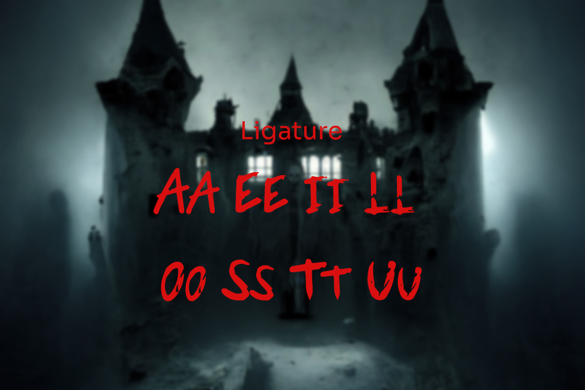 Scarebrook - Horror Brush Font, a Handwritten Font by Dhabee (Photo 4 of 7)