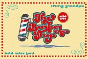Strong Grandpa - Bold Retro Font, a Script Font by PutraCetol Studio (Thumbnail 8 of 12)