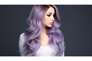 lavender purple ombre ai generated, a Beauty & Fashion Photo by pikepicture