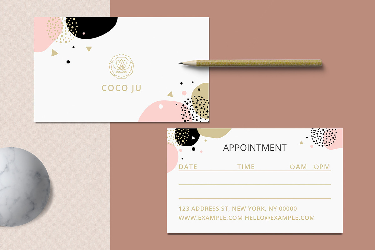 Business Branding kit – COCO, a Stationery Template by Pixejoo (Photo 7 of 10)