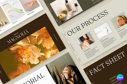 Ecommerce + Agency Media Kit Canva