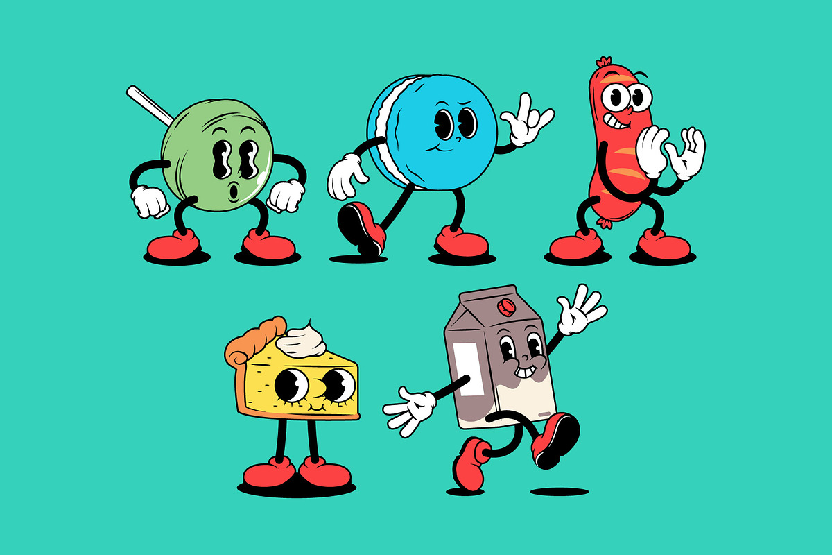 Snack Attack Squad - Characters, a Food Illustration by Sandypramana (Photo 7 of 10)