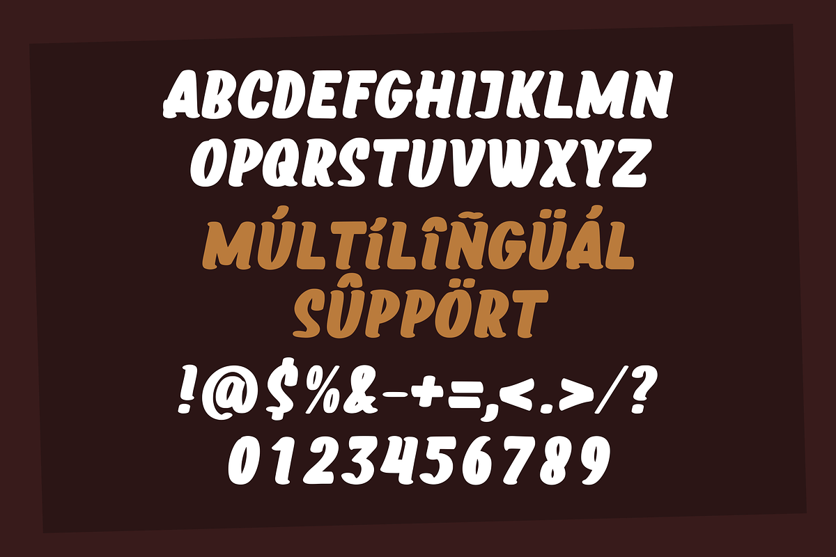 Marlrock All Caps Handwritting Font, a Font by Allouse Studio (Photo 9 of 10)