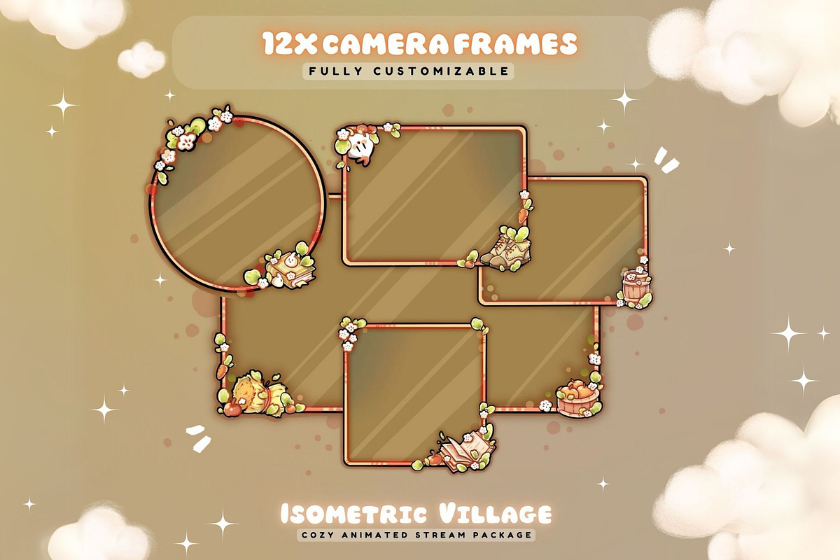 Isometric Village Stream Package, a Design Template by TheDoodleSweets (Photo 5 of 7)