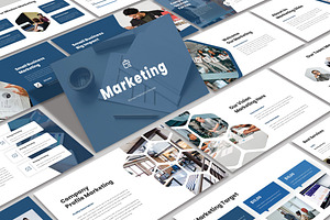 Marketing Pptx-Key-Slide Template