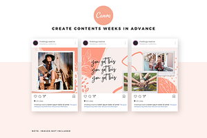 Peach Perfect Canva Instagram Puzzle