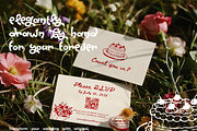 Hand-drawn Wedding Invitation Suite, an Invitation Template by INRASSION (Thumbnail 5 of 10)