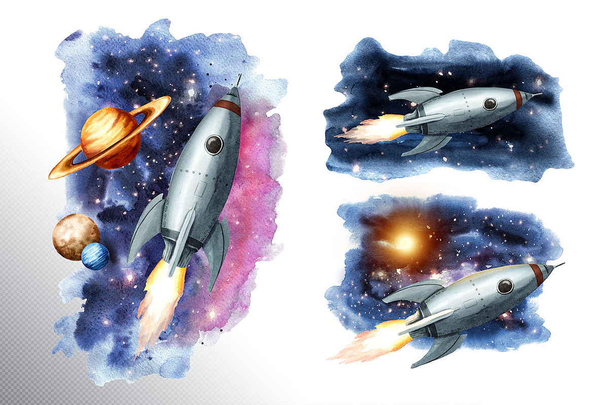Mysterious Cosmos, an Illustration by Daria Ustiugova (Photo 18 of 27)