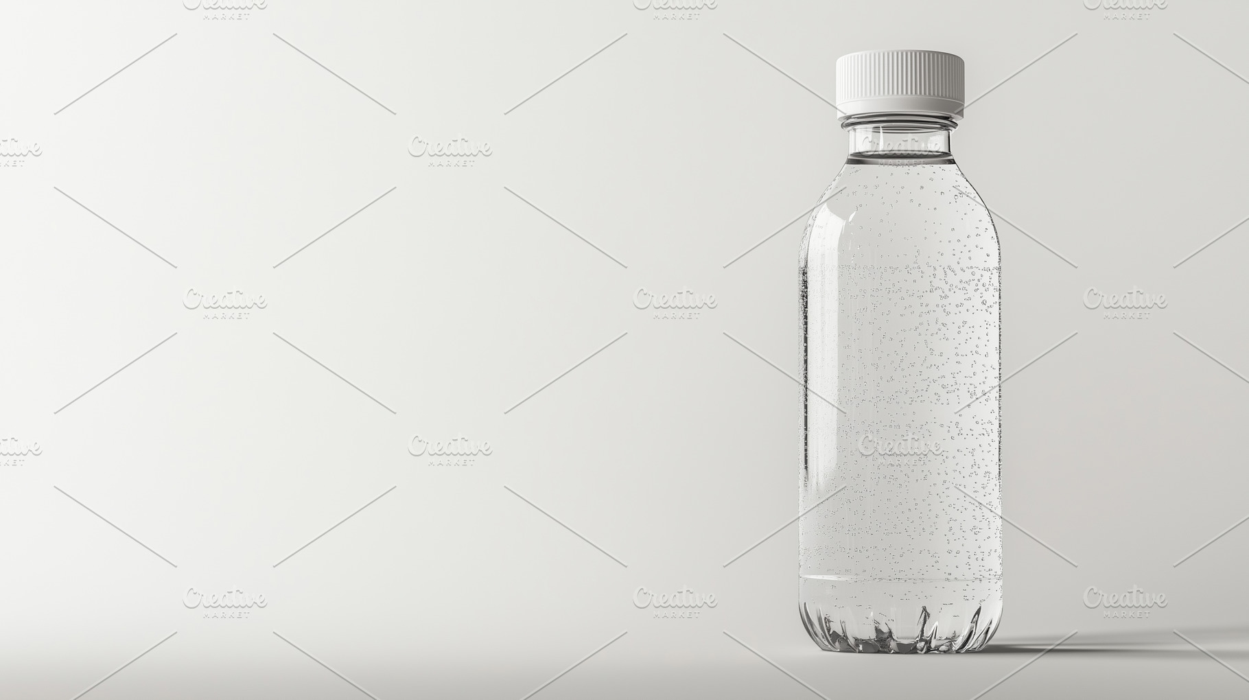 Clear plastic bottle with sparkling, a Food & Drink Photo by MistyDay