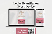 Blush Pink Wedding Website, a Landing Page Template by Everyday Perfection (Thumbnail 4 of 10)