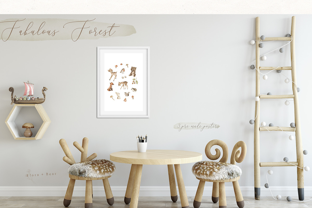Fabulous Forest, an Animal Illustration by Flora+Bear (Photo 14 of 15)