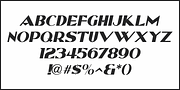 Deco Romance JNL, a Sans Serif Font by Jeff Levine Fonts (Thumbnail 5 of 5)