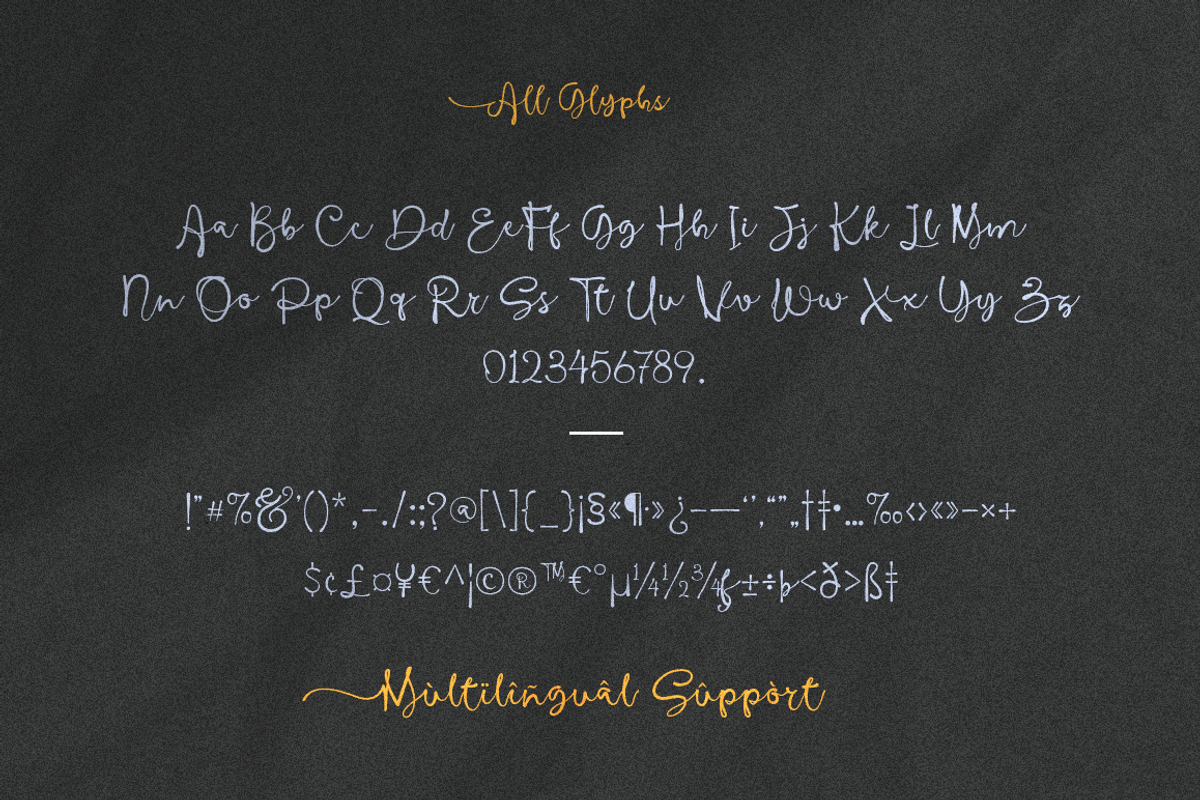 Barona Script - Handwriting Script, a Script Font by Afkari Studio (Photo 2 of 9)