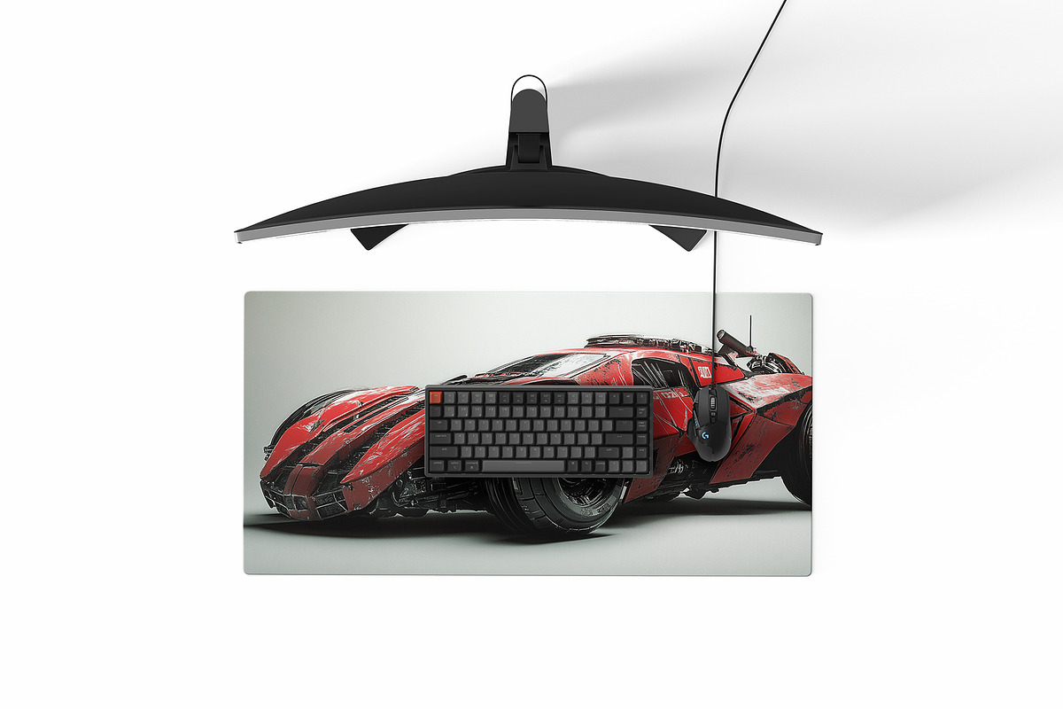 Desk mat mockup 6 PSD fully editable, a Household Mockup by GraphicVil (Photo 4 of 9)