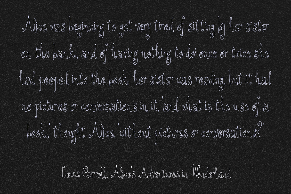 Spin Cycle Spiral Display Font, a Handwritten Font by The October Creative (Photo 5 of 8)