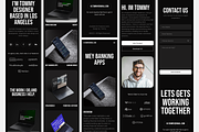 Tommy - Personal Portfolio Website, a Landing Page Template by SundayWorkTeam (Thumbnail 3 of 4)