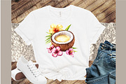 Pudding Watercolor Clipart, an Illustration by Sublimation Artist (Thumbnail 4 of 6)