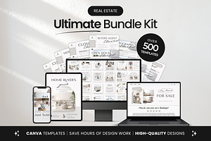 Real Estate Marketing Templates Kit