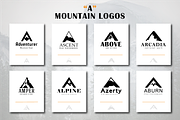 The Mountain Logos Mega Bundle, a Branding & Logo Template by LovePowerDesigns (Thumbnail 5 of 20)