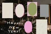 Christmas Embossed Frames & Line art, a Texture Graphic by divanovskaya_nv (Thumbnail 9 of 16)