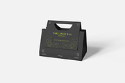 Take Away Bag Mockup, a Product Mockup by Indah (Thumbnail 2 of 6)