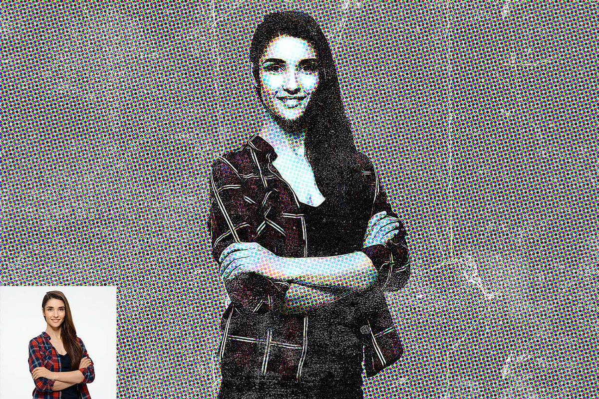 Cinematic Halftone Motion FX, an Action Add-On by Studio Retouch (Photo 6 of 13)