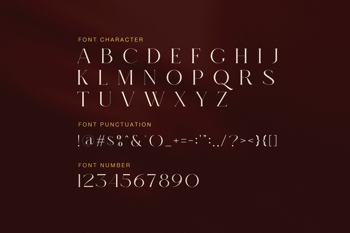 Casero Elegant Serif Font, a Serif Font by Graphicxell (Photo 7 of 8)