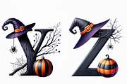 Halloween Alphabet Sublimation, an Illustration by Craft Nest (Thumbnail 4 of 6)