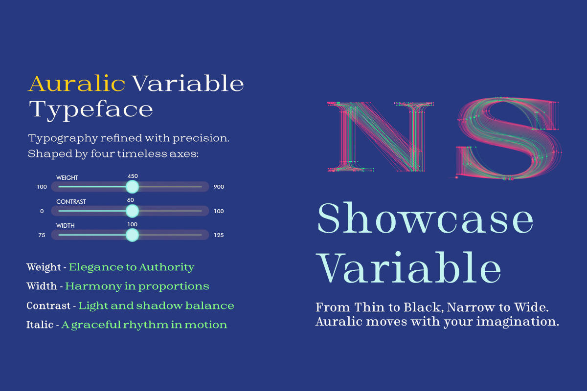 Auralic, a Serif Font by Black Studio (Photo 5 of 18)