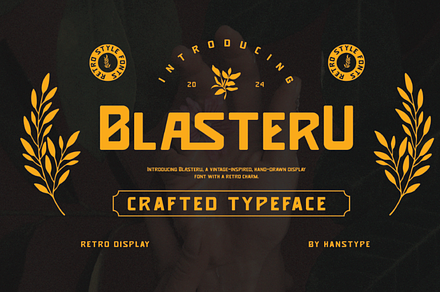 Blasteru - Retro Font
