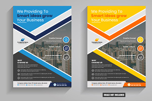 Modern Corporate Business Flyer, a Flyer Template by SouravDesign