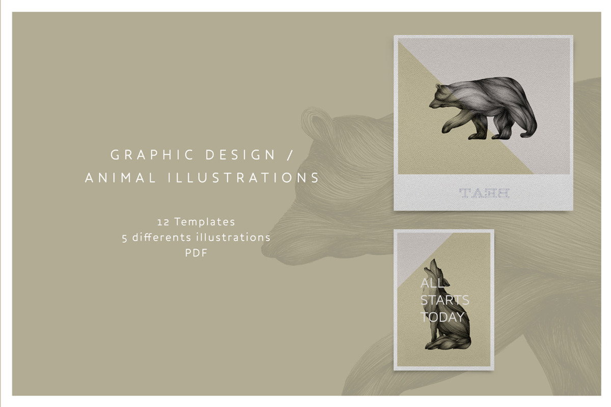 Illustration of animals 03, an Animal Illustration by Isbela  (Photo 1 of 5)