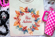 Adorable Hello Autumn Clipart, an Illustration by CreationArt (Thumbnail 5 of 9)