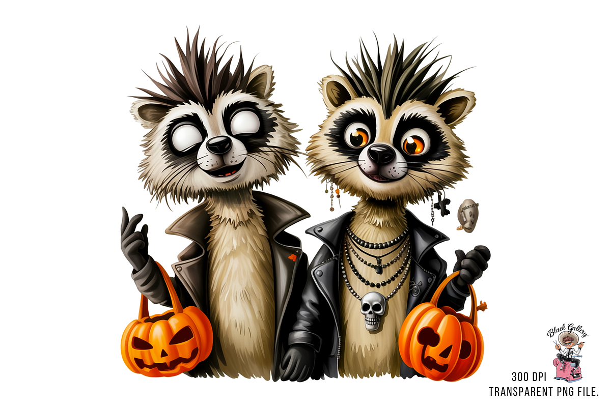 Halloween Meerkat Sublimation PNG, a Graphic by Clipart Bloom (Photo 10 of 11)