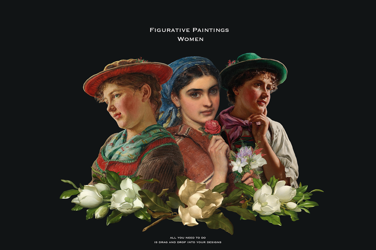 900+ Famous Paintings Clipart Bundle, an Object Graphic by Lilithcollageart (Photo 5 of 10)