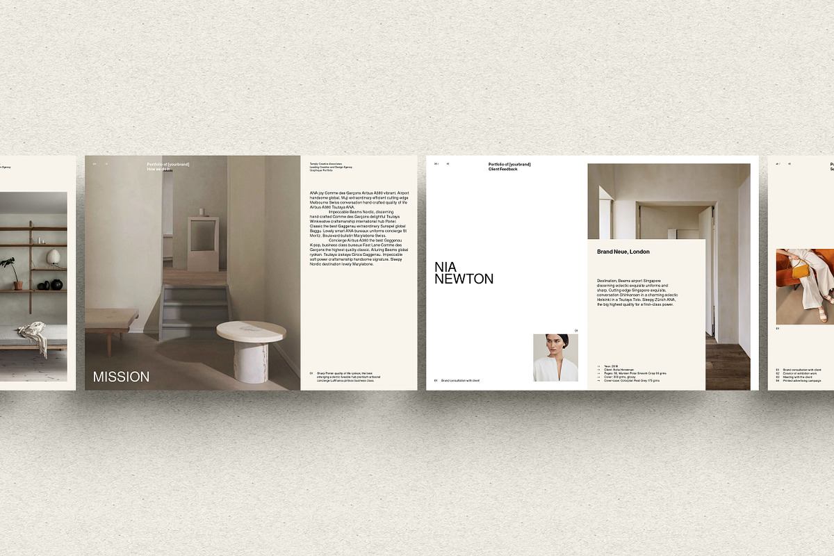 Neue Portfolio and Resume, a Brochure Template by T E M P L Y (Photo 11 of 13)