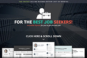 Top Sellers Resume Mega Bundle, a Resume Template by SNIPESCIENTIST (Thumbnail 3 of 5)