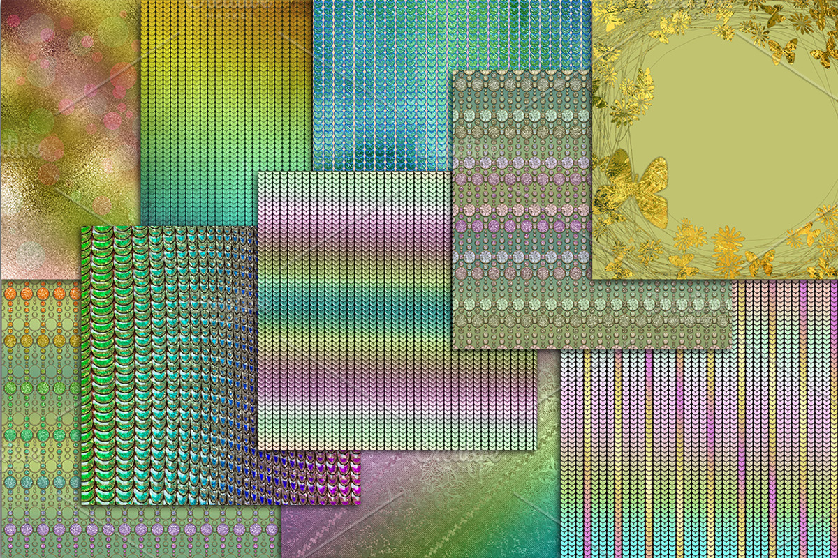 Fairy forest metallic textures, a Texture Graphic by Area (Photo 2 of 10)