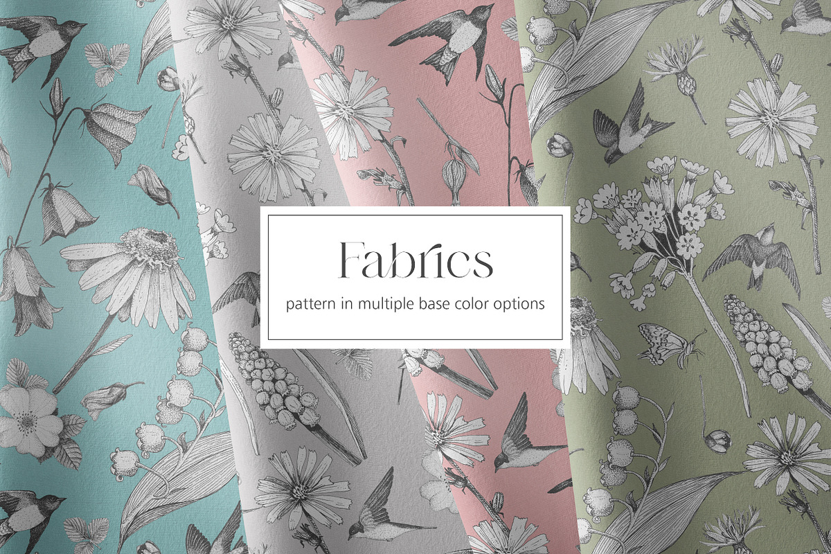 SPRING MEADOWS, a Pattern Graphic by Kate Demyanovska (Photo 2 of 10)