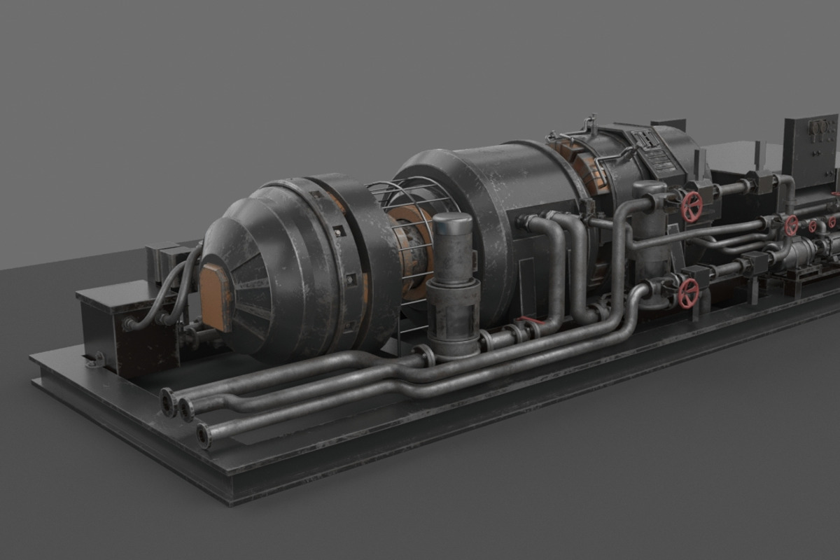 Machinery device, an Object 3D Model by maxpsr (Photo 2 of 7)