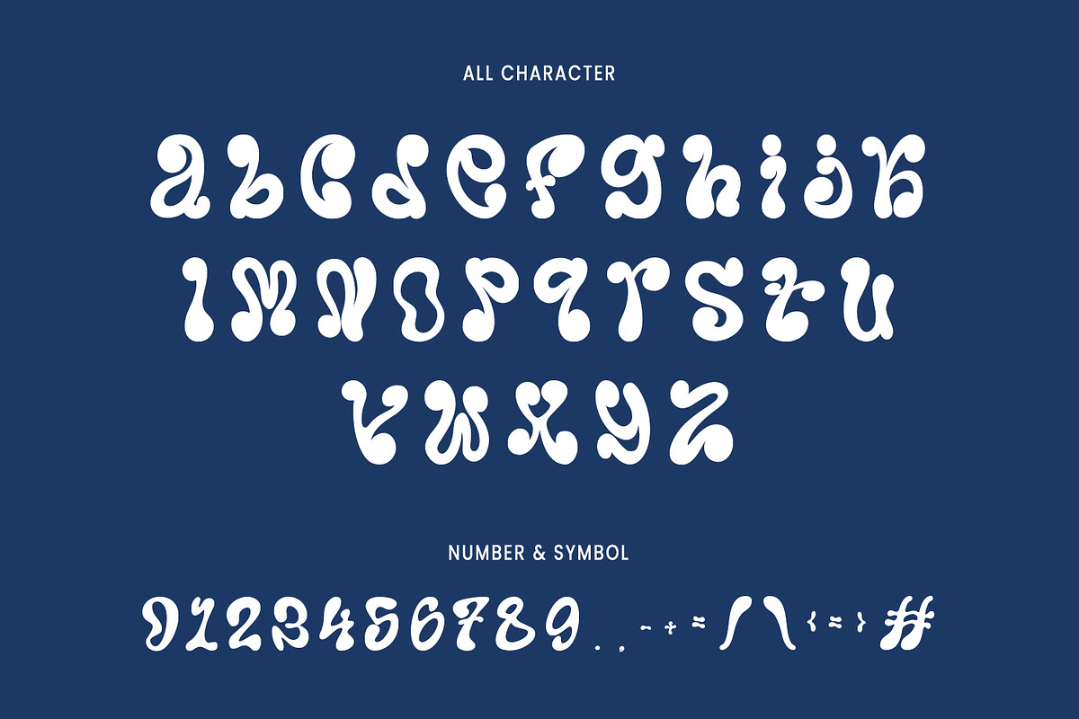 Pilliarl Fun Slime Display Font, a Handwritten Font by Maulana Creative (Photo 5 of 7)