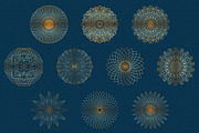 30 mandala gold line art, a Decorative Illustration by Pikgura (Thumbnail 3 of 4)