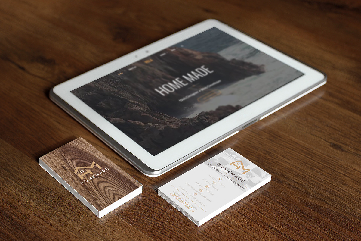 Wooden Business Card, a Business Card Template by Nikolozgraphic (Photo 4 of 6)